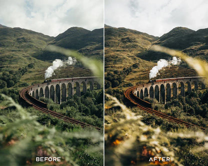 Explore Preset & LUTs Collection – Adventure & Travel Tones