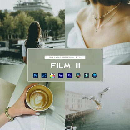 Film II Preset & LUTs Collection – Authentic Vintage Film Look