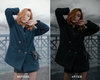 Film Noir Preset & LUTs Collection – Vintage Cinematic Looks