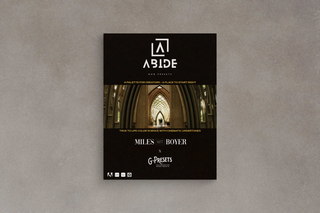 G-Presets – ABIDE Lightroom & ACR Collection by Miles Witt Boyer