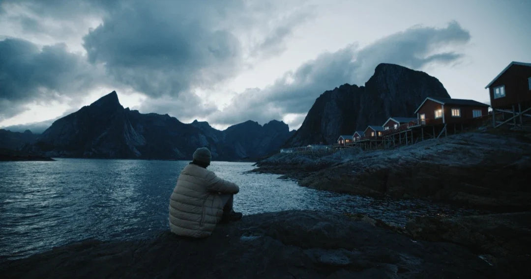 Moody coastal scene graded with a cinematic LUT